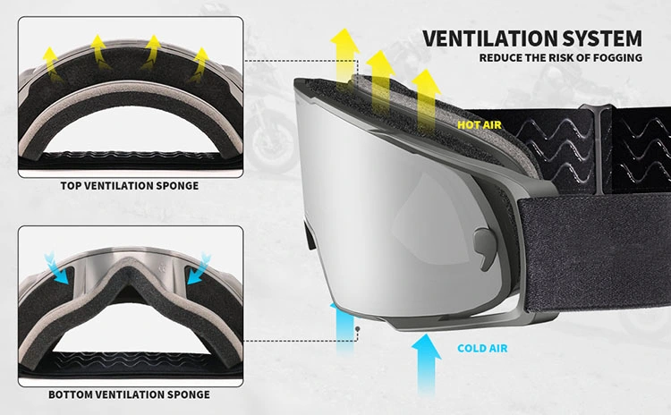 Mx Motorcycle Goggles with Transition Lenses
