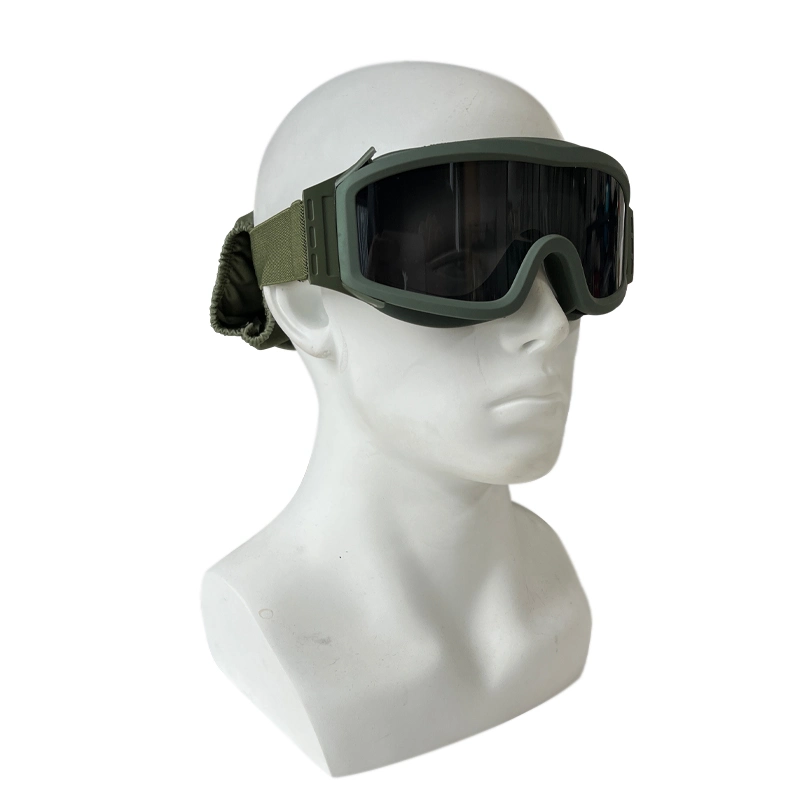 Protective Glasses for Military Sports with Anti-Impact and Dust Proof Features