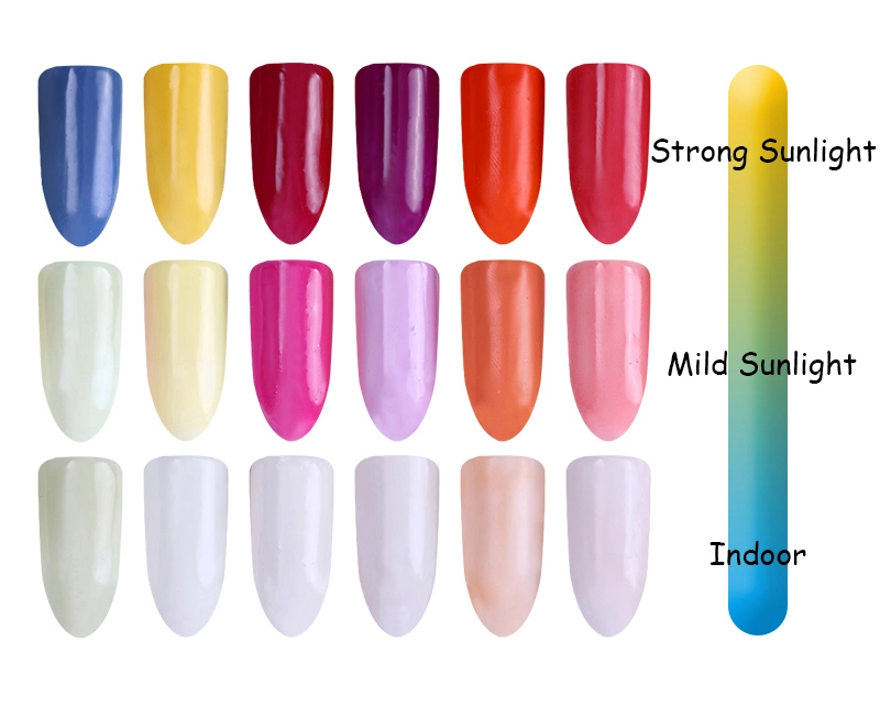 Effect Pigment Photochromic Paint Pigment Under Sunlight UV Light Color Change for Nails Ink