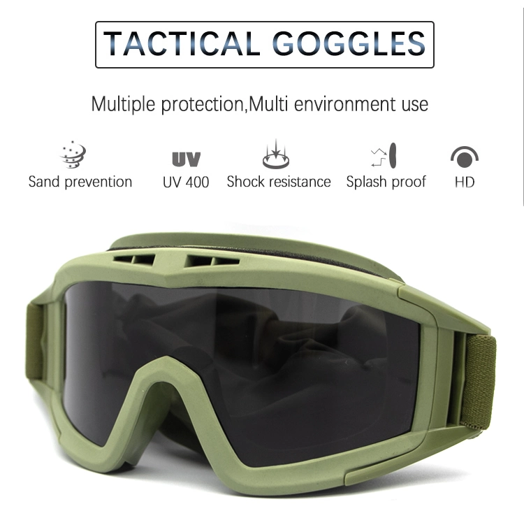 2023 Manufacture Shooting Hunting Sunglasses Anti UV Tactical Goggles Combat Glasses