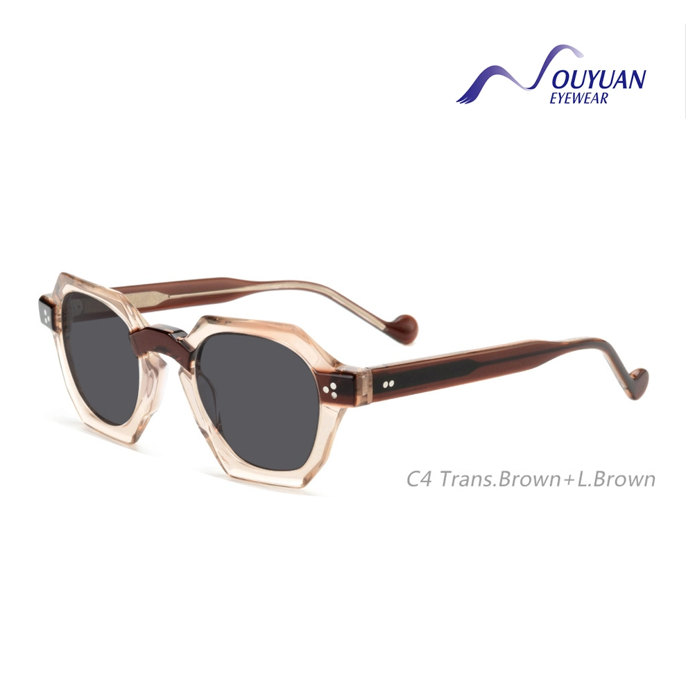 PC New Style Women High Quality Brand Designer Street Acetate Sunglasses