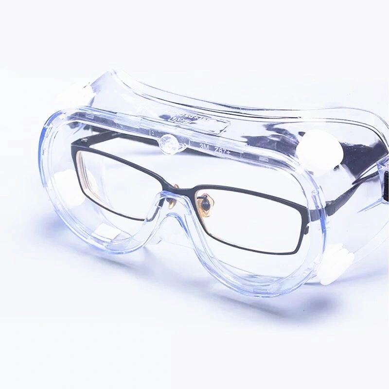 Protective Goggles Work Safety Glasses Transparent Anti Impact Glasses