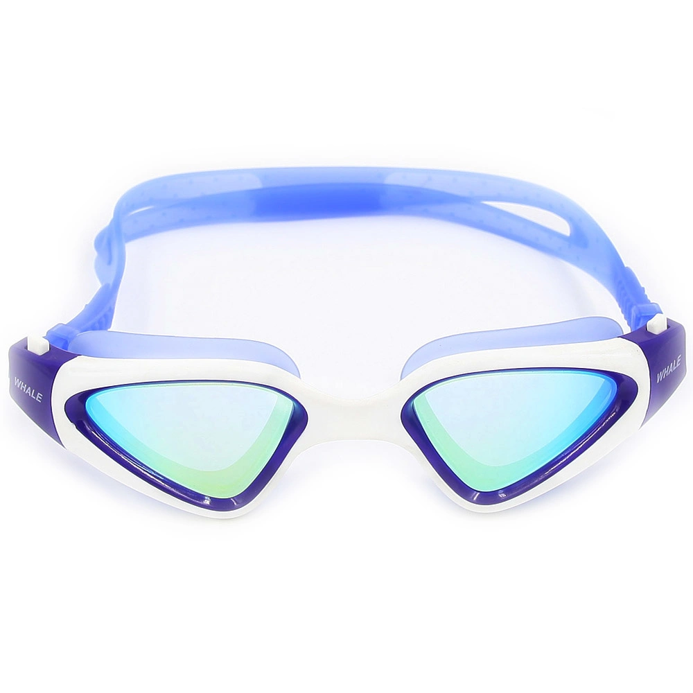 High Quality Mirror Coating Lens Swim Goggles Photochromic Swimming Glasses
