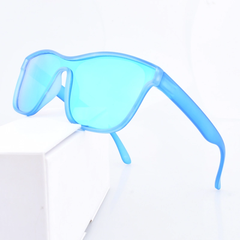 Wholesale OEM Changeable Arms UV400 Protective Quality Tac Blue Mirror Lens Polycarbonate Polarized Fishing Sunglasses