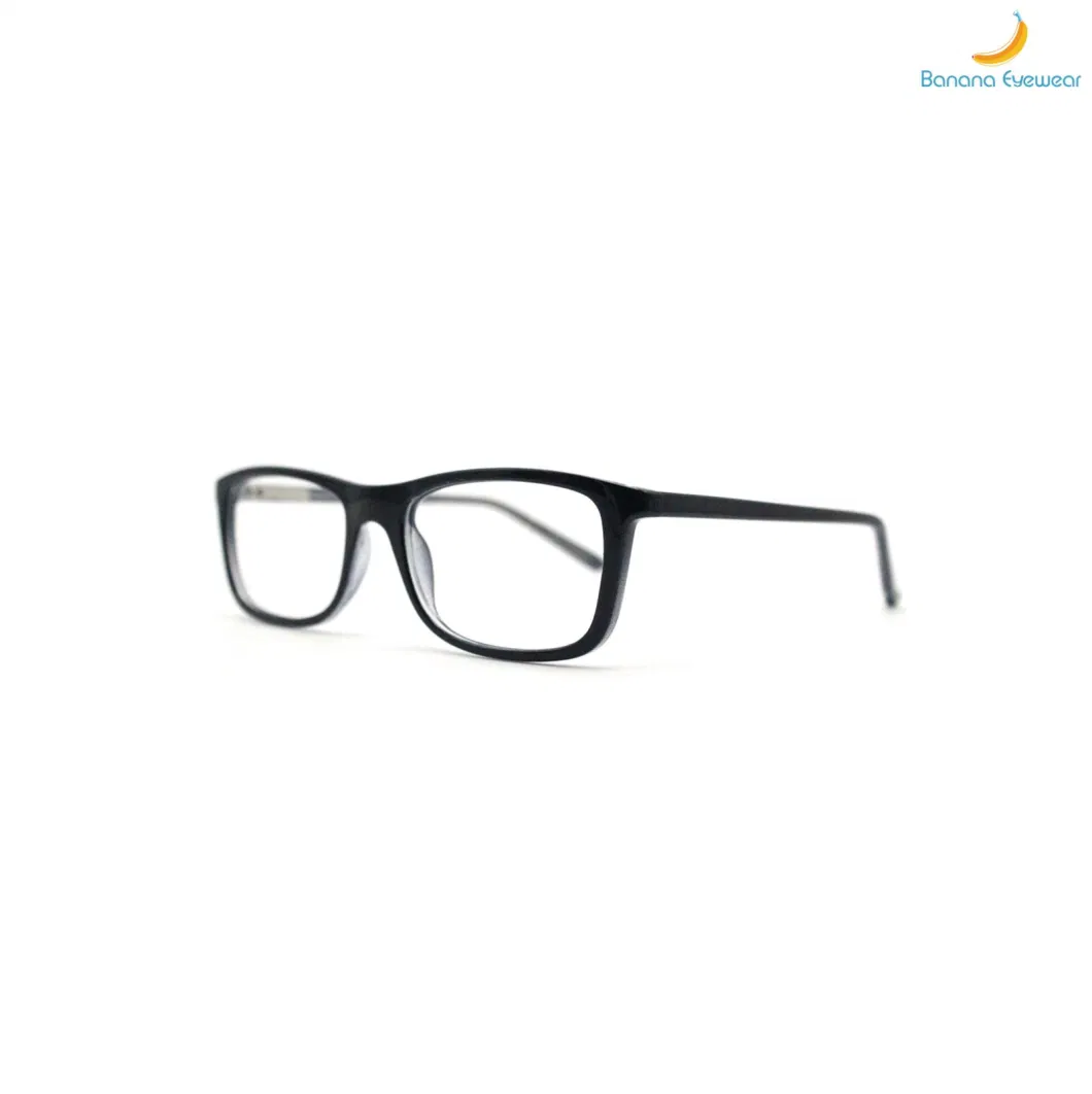 Squarish Injection Eyewear Optical Frame Men Classic Eyeglasses