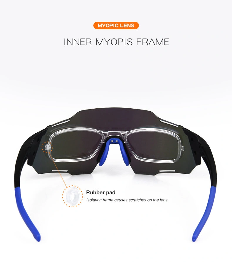 Sport Glasses Set Photochromic Sunglasses with Polarized Lens Lenses Set