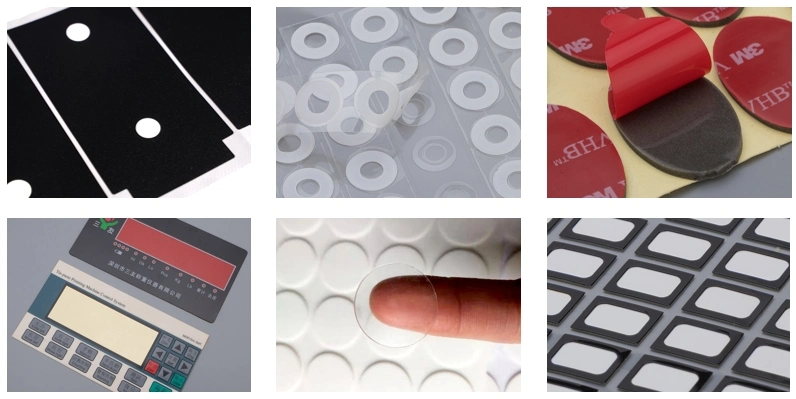 OEM Die-Cutting Customizable Size Acrylic/PC Camera Display Lenses