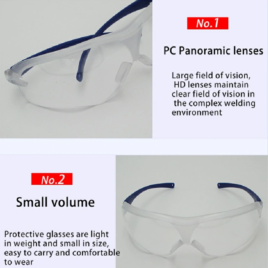 Low Price Safety Equipment Black PC Lens Promotion Protective Glasses Eye Wear Protection Work Security Safety Glasses