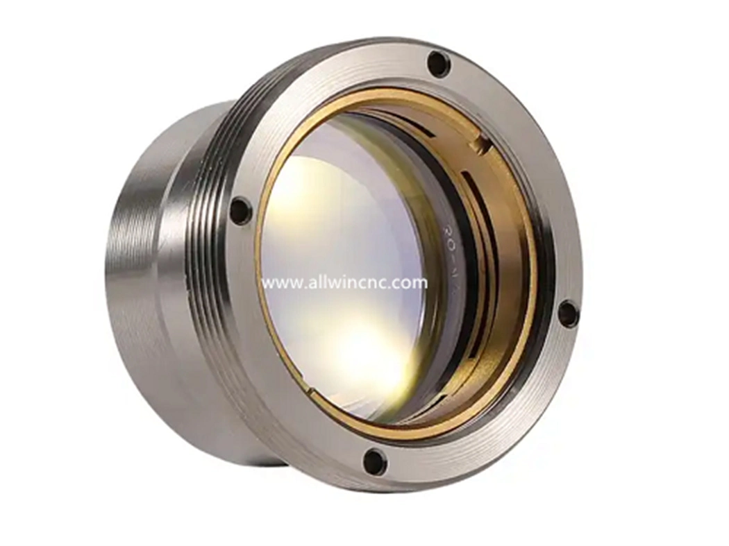 Manufacturer F60 Laser Collimating Lens D20*5 Optical Quartz Glass Yellow Film Laser Lens