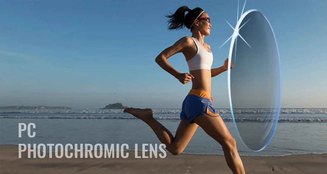 1.59 Hmc Polycarbonate Photochromic Single Vision Eyeglasses Photogrey/Brown Optical PC Lens
