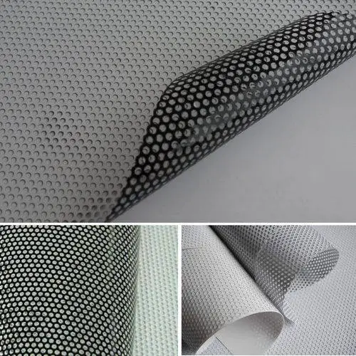 Single Vision Adhesive Vinyl One Way Vison Perforated Vinyl Window Sticker for Ecosolvent Printing