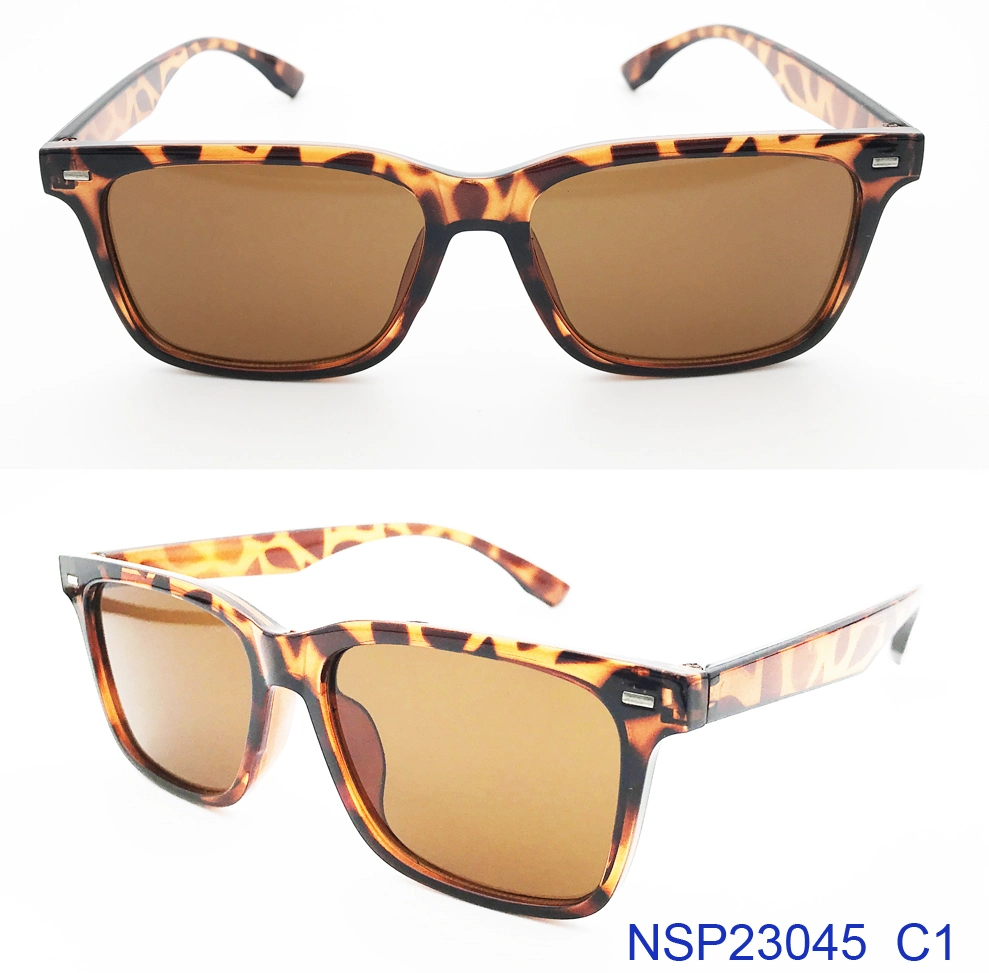 2024 New PC Men Cat Eye Blue Lens Sunglasses