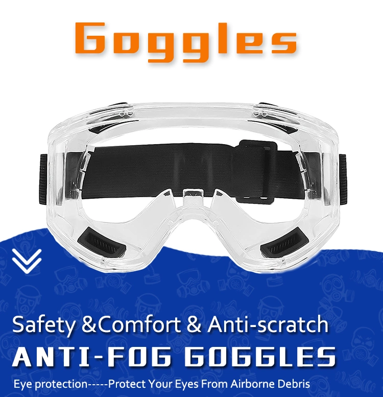 Wholesale Personal Protective Equipment Impact Resistant Protection Anti Fog Safety Glasses