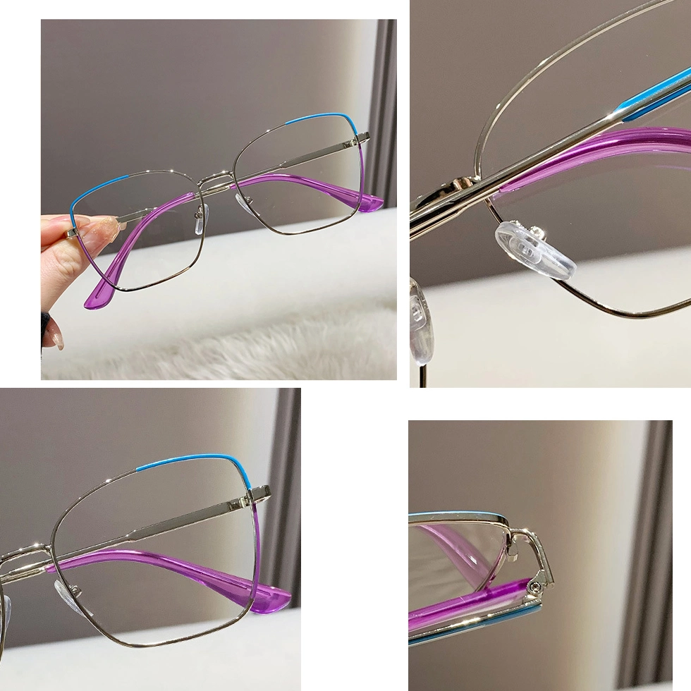 Wholesale Photochromic Glasses Blue Block Game Metal Male Female Trend Personality Wholesale Metal Fashion Eyeglasses Frames Glasses