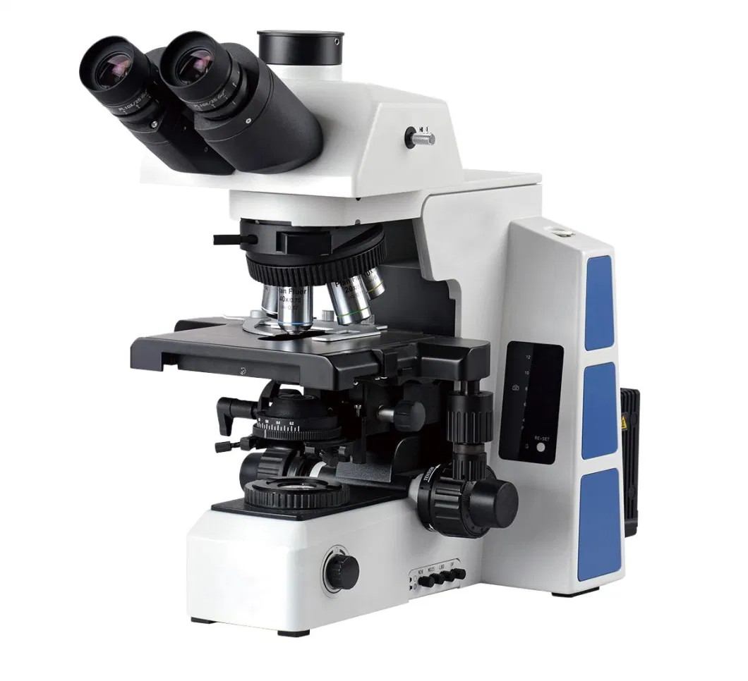 BestScope BS-2082 N.A.0.9 High Quality Halogen Lamp Research Trinocular Biological Microscope