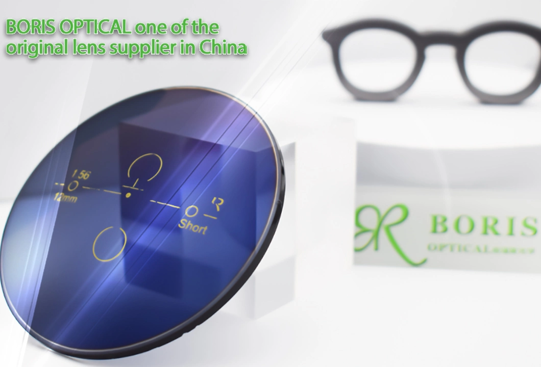 Single Vision Photochromic Blue Cut Optical Hmc Progressive Resin/Plastic Lens