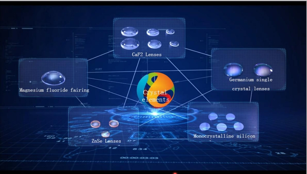 Customized Sapphire/Fused Silica/Bk7 Optical Aspherical Lens