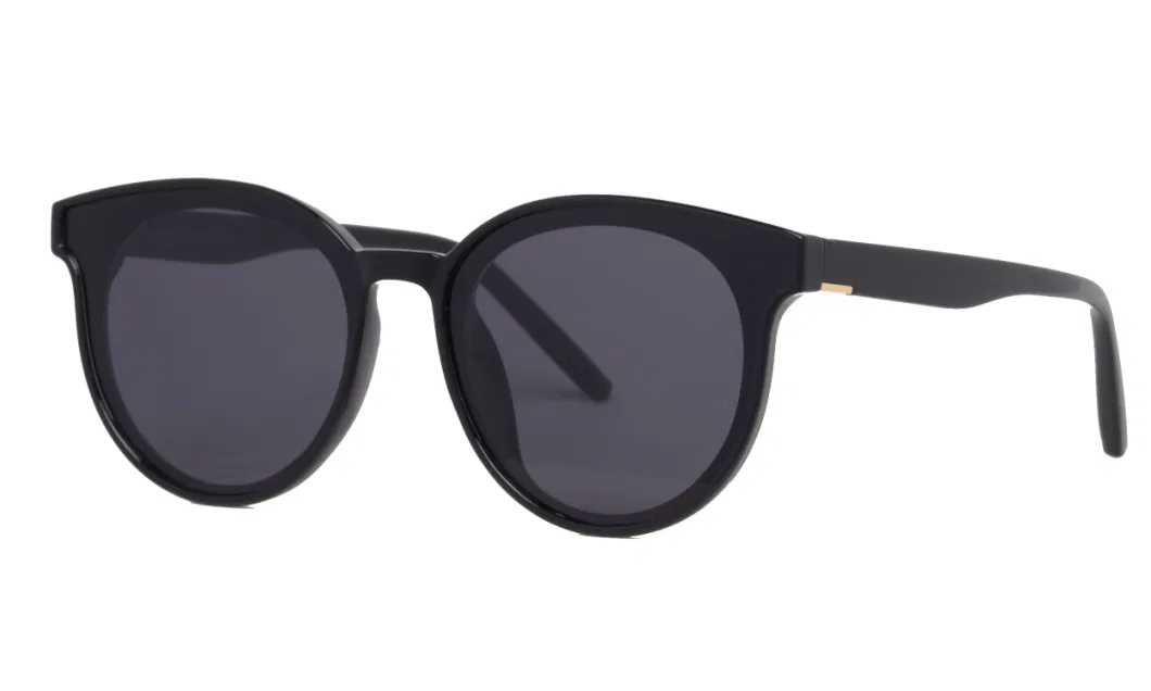 Round Shape Acetate Sunglasses Cr39 Lens Unique Design