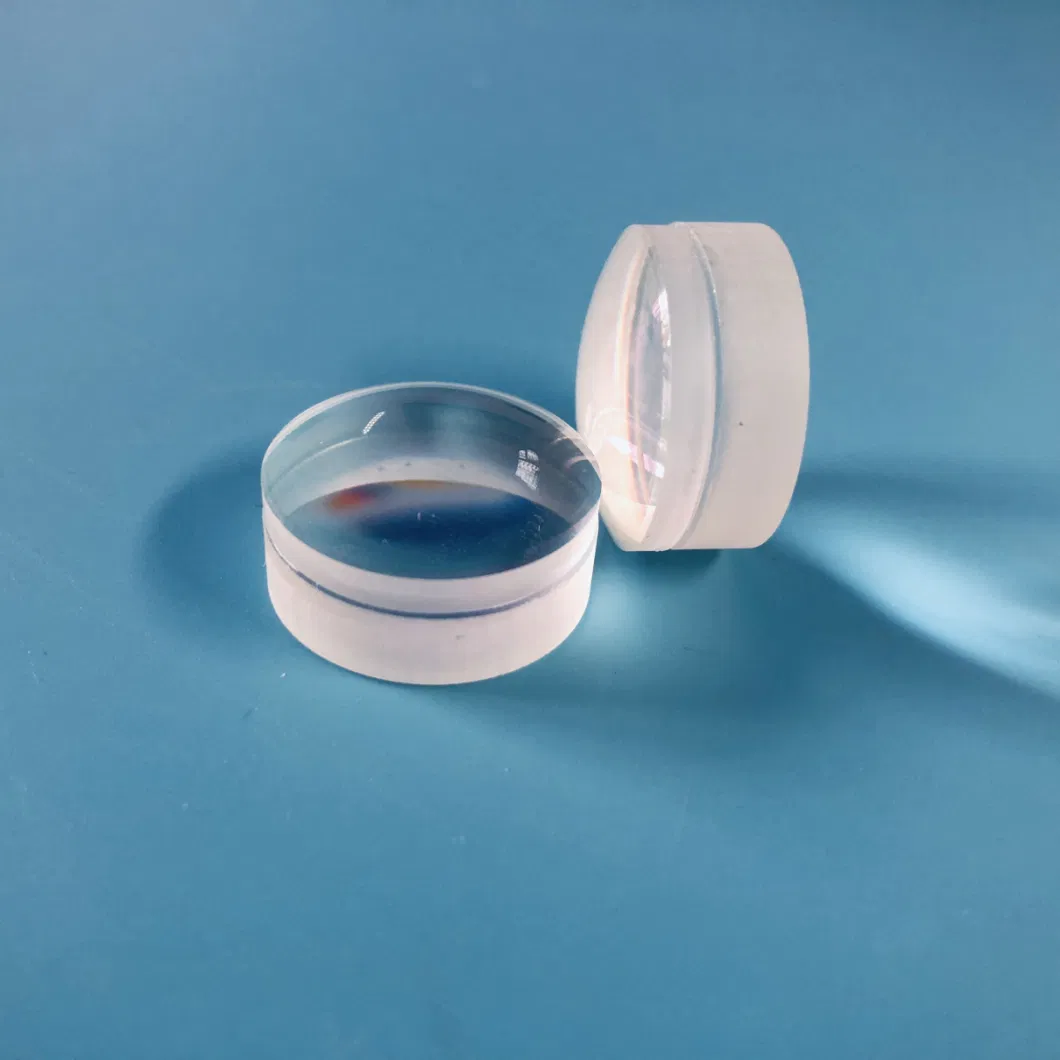 Mgf2 Coated Optical Achromatic Glass Doublet /Triplet Lenses, Cemented Lens for Illumination and Imaging