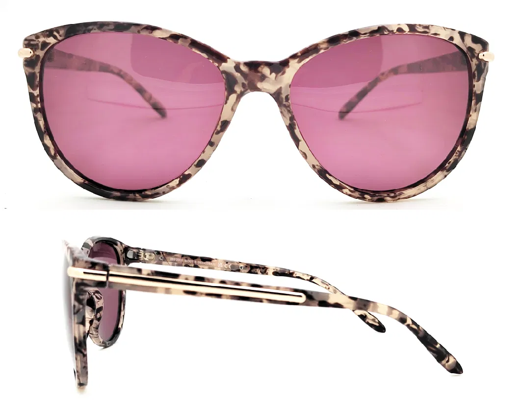 2024 New PC Lady Demi Big Pink Lens Sunglasses