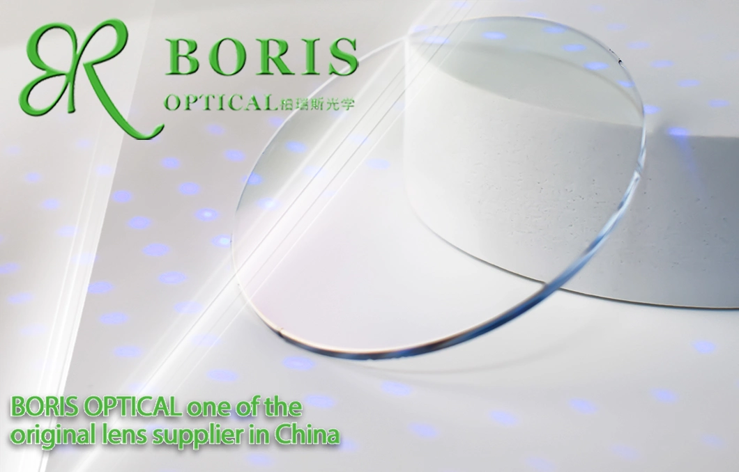 Spectacles Lens 1.67 Mr-7 Blue Block UV420 Hmc Eyeglasses Plastic/Optical Lens