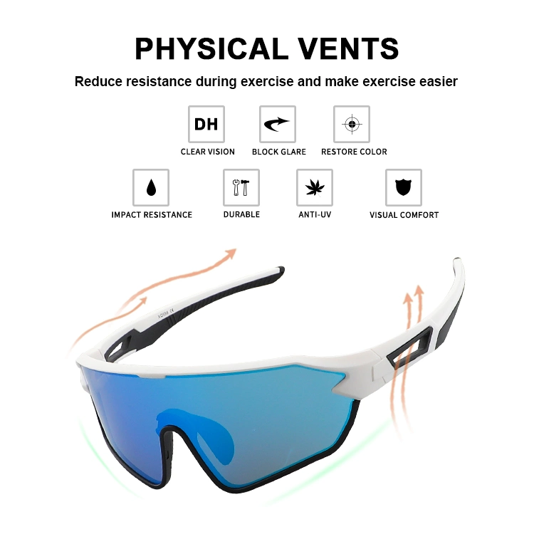 Oversize Photochromic Cycling Sunglasses Set