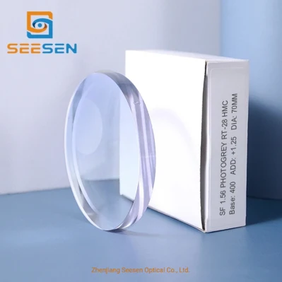  Seesen Semi-finished 1,56 lentes de transición de prescripción de HMC fotocrómico