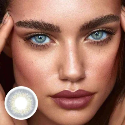  Beautylens nuevo aspecto de la tecnología de lentes de contacto de color hermoso anual al por mayor de estilo ojo de color desechables lentes de contacto
