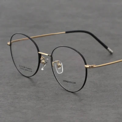  65025 hombres de alta calidad mujeres Titanium gafas gafas gafas gafas gafas Marcos