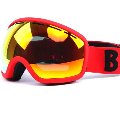 Los iconos personalizables enormes gafas deportivas de esquí de trama