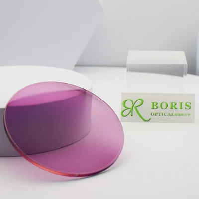1.56 Fotocromáticos Hmc Rosa lentes ópticas EMI