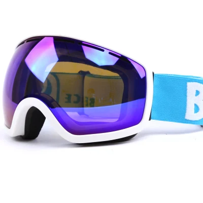 Los iconos personalizables enormes gafas deportivas de esquí de trama