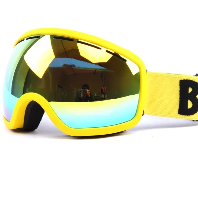 Los iconos personalizables enormes gafas deportivas de esquí de trama