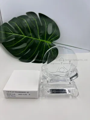 Lente óptica de policarbonato lente de gafas de PC