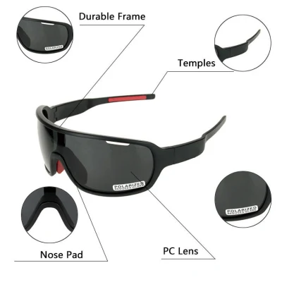 Alta calidad 2023 Moda Ciclismo al aire libre Deporte gafas de sol logotipo personalizado Correr UV400 Gafas de sol