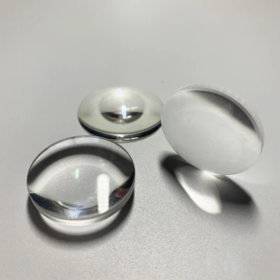 Sílice fundida óptico/K9/imágenes por infrarrojos de borosilicato de vidrio convexo asférico colimador Lentes para Visión Nocturna