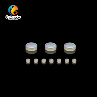 El fluoruro de calcio UV/CaF2 Uncoated Plano-Convex espectrofotómetro ultravioleta lentes para