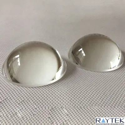 Lente asférica óptica/lente asférica de cristal de cuarzo y sílice fundida lente asférica