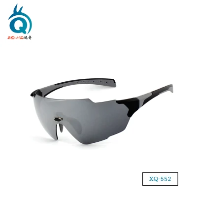 Gafas de sol de bicicleta fotocrómica de moda con gafas de sol deportivas personalizadas