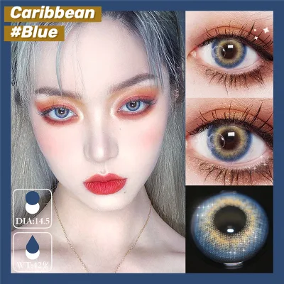  Venta caliente Taylor lente para lentes de contactos de color de ojos ojos de la prescripción no lentes de contacto.