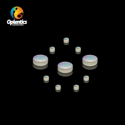 El fluoruro de calcio UV/CaF2 Uncoated Plano-Convex espectrofotómetro ultravioleta lentes para