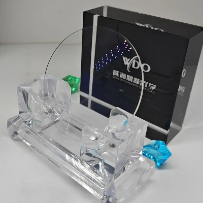  1.591 Wdo azul de policarbonato cortada Hmc óptico para gafas lentes de lectura de PC