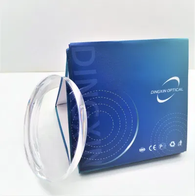  1,60 Wdo de corte 1,61 Lente azul Mr-8 sola visión azul lente anti corte Hmc Bloque azul azul lente Lentes Lentes de corte Bloque azul