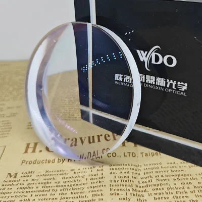 1,67 Blue Cut Blue Coating UV420 HMC EMI Coating Optical Lente