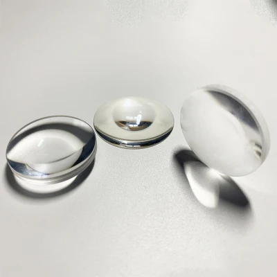 Sílice fundida óptico/K9/imágenes por infrarrojos de borosilicato de vidrio convexo asférico colimador Lentes para Visión Nocturna