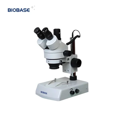 Biobase Cabeza de visualización trinocular digital inclinada a 45° Microscopio estéreo de zoom Wf10X22mm