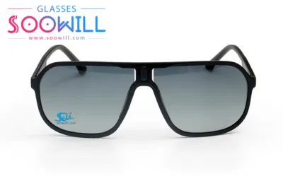 Gafas de sol de alta calidad para los hombres de PC de marca gafas de sol de marco de los hombres polarizada fotocromática gafas de sol Gafas de mujer