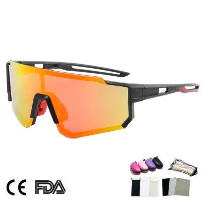  El Ciclismo de la moda al por mayor de los rayos UV400 Hombres Mujeres Deportes polarizada fotocromática gafas de sol