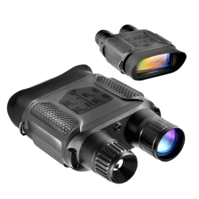 Visión nocturna infrarroja Digital Binocular de caza con una gran pantalla de visualización puede ir de día o noche Fotos y vídeo de 400m/1300FT