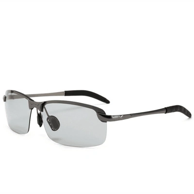 Moda Gafas de sol Gafas de sol Gafas de sombra Rimless Mens